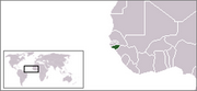 Republika Gwinei Bissau - Położenie